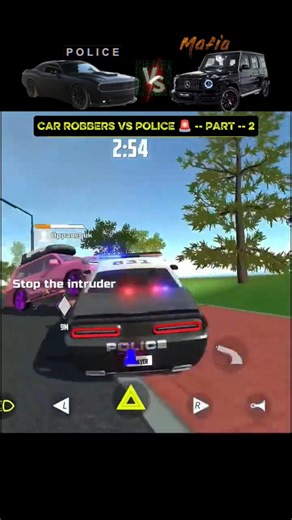 Car Robber vs Police? #part2 Car Simulator2 #carsimulator2 #carsimulator2newupdate#shortsfeed#cpm