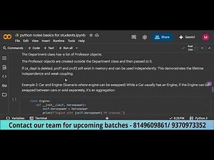 Advanced Python – OOPs (Part 2.1) | Object-Oriented Programming with Python