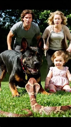 Hero Dog Saves Baby From Venomous Snake