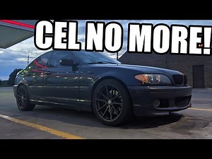 Check Engine Light BE GONE! DIY SAP and O2 delete tune on my E46