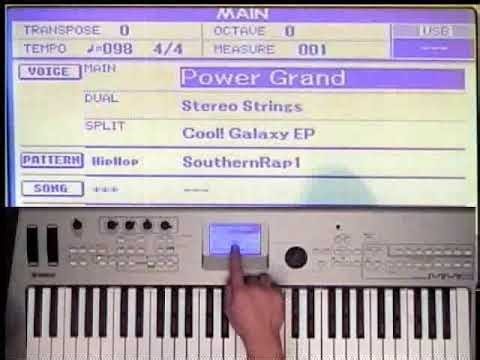 Yamaha MM6 Video Tutorial - 3: Duals and Split Layers