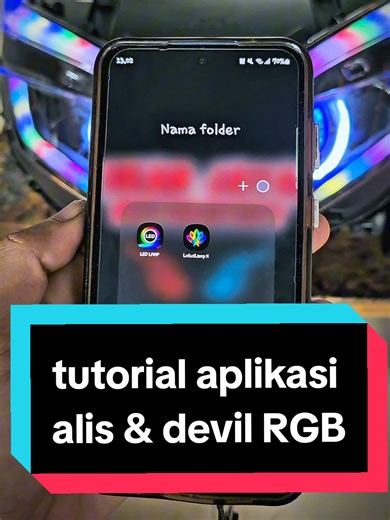 Tutorial Aplikasi Alis RGB dan Devil RGB