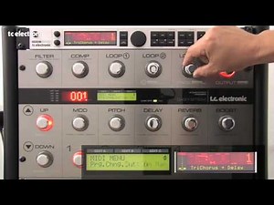 G-System tutorial: Tap Tempo on external device