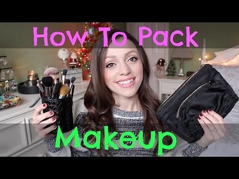 How to Pack Makeup for Travel | Airplane, Roadtrip, & More!