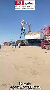 Massive Rig Move in Kuwait | Precision & Power in Action
