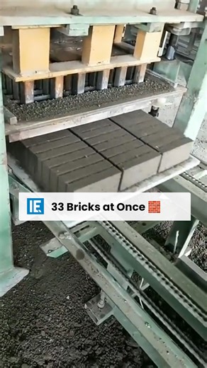 91K views · 201 reactions | The brick-making process typically begins with the extraction and preparation of raw materials, primarily clay and shale, which are mixed, ground, and then molded into the desired shape. These formed bricks are then dried and fired in a kiln at high temperatures to harden and achieve their final strength and color. | Interesting Engineering | Facebook