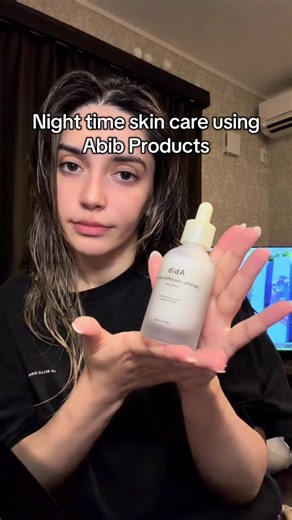 My night time skin care using only @Abib Cosmetics #skincare #abib