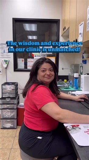 A perfect fun Friday...from Banfield North Richland Hills. This trend is RIDICULOUS and also: very funny. Thanks for reminding us that the wisdom and experience in your clinic truly is unmatched. 🦖🎶😂 Years of hands-on care. Decades of learning. Countless pets helped. We’ll take that “vintage” experience any day. 🧡 #BanfieldCareers #FunFriday #LifeAtMVH #VetMedLife