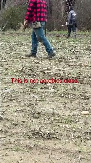 Never Run While Metal Detecting #metaldetecting #humor