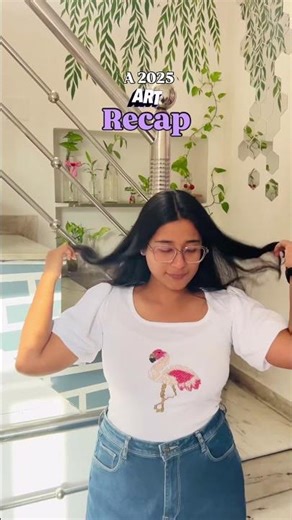 Art Recap 2025 | My Creative Journey #shorts #trend #trending #2025 #diy #art ##artwork