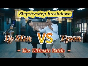 why wingchun can win boxing battle? 招式拆解 Ip Man vs Mike Tyson Epic #wingchun #boxing #kungfu