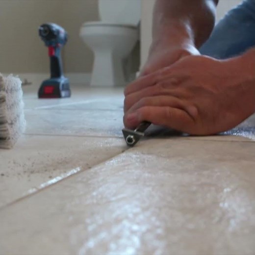 What is the Easiest Way to Remove Grout #marshalltown #madeinusa #tools4life