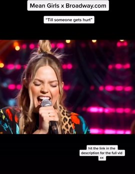 Reneé as Regina in Mean Girls on Broadway
