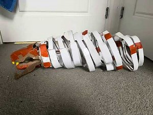 Graboid puppet build from the movie tremors| part 1|