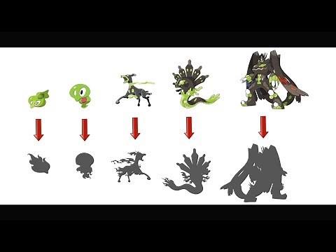 New Zygarde Evolution Forms - FANART.