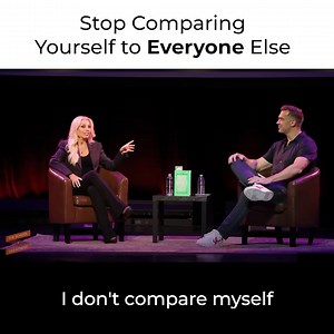 Evy Pompouras explains why she avoids comparing herself to others. | Lewis Howes