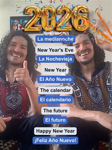 Learn Spanish: Happy New Year Greetings