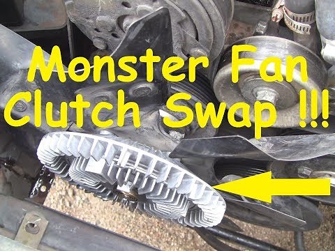 1988 Jeep XJ Overheating Fix. Oversized Fan Clutch !!