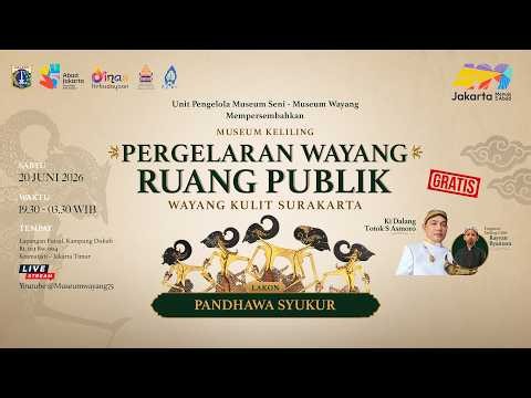 🔴PAGELARAN WAYANG RUANG PUBLIK DALANG KI TOTOK S ASMORO LAKON PANDHAWA SYUKUR - KP. DUKUH