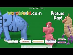 Wordworld Picture Day DVD Menu Walkthrough