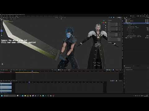 FF7R Full Animation Exporting Guide (PSK Method)