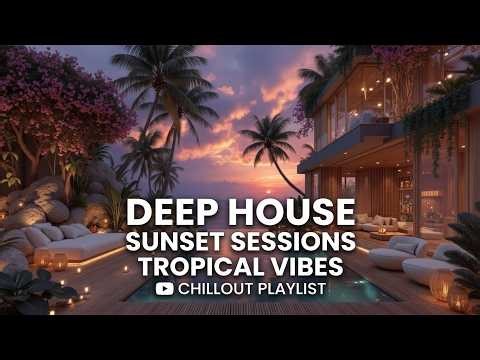 Deep house music playlist | Relaxing deep house beats for sunset & lounge electronic music!