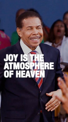 Joy is the atmosphere of Heaven. Comment 🗣️ if you’ve got joy today! #Faith #Joy #Heaven | Dr. Bill Winston