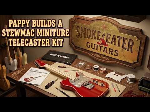 StewMac Miniature T-Style Guitar Build