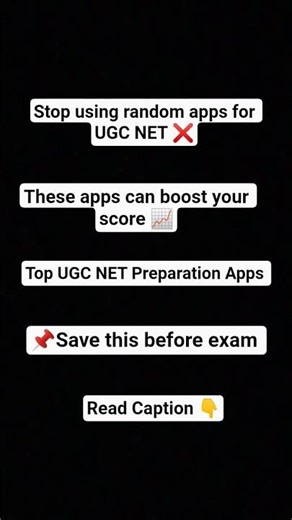 Best apps for UGC NET preparation 📚🔥