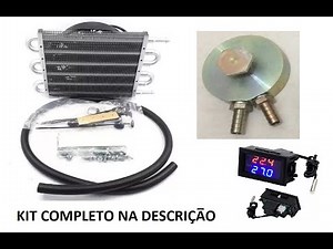 KIT RADIADOR DE ÓLEO CÂMBIO AL4 DP0 AT8 DP2 CITROEN PEUGEOT RENAULT C3 C4 C5 207 307 308 408 DUSTER
