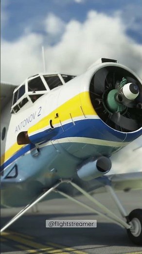 Legendary An-2 engine startup procedure