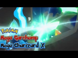 Pokemon | Mega Charizard X vs Mega Garchomp