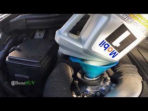Mercedes X166 GL450 - DIY Oil Change on M278 engine, V8 TT,also for S550, E550
