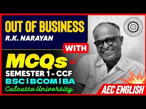 Out of Business| AEC English | One shot| Ba/Bsc/Bcom | Sem -1 | Calcutta University 