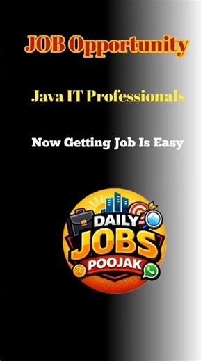 Java Architect #dailyjobs #jobs #shorts #viral #trending