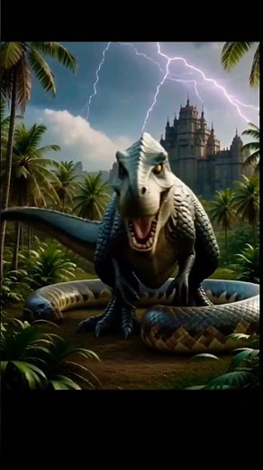 the dinosaur is dying #trending #animation #cartoon