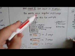 Grade 7 Math #13.2b, Theoretical Probability of compound events using a Tree Diagram