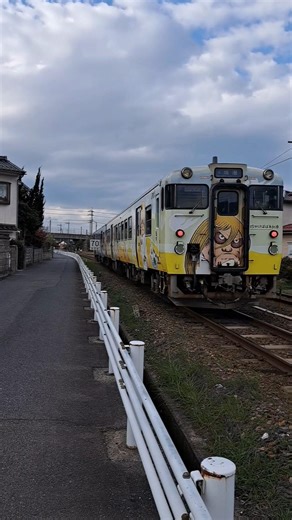 【鳥取】＜鬼太郎列車＞子泣き爺と砂かけ婆 #ゲゲゲの鬼太郎 #train #shorts #japan