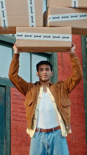 THE SCHOTT NYC® MOVING TEAM THE MUSCLE “Morgan Protein” : A strong guy with unequalled strength, he's essential to get the truck loaded at lightning speed. He has the strength of 10 wrestlers and lifts a mountain of boxes single-handedly. SCHOTT NYC® NEW SPRING - SUMMER 2024 COLLECTION AVAILABLE NOW. On our website schott-store.com and in stores. #schott #schottnyc #SS24 | Schott NYC Europe