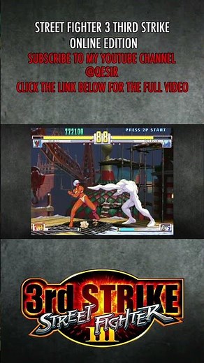 STREET FIGHTER 3 THIRD STRIKE ONLINE EDTION: ELENA VS TWELVE SHORT