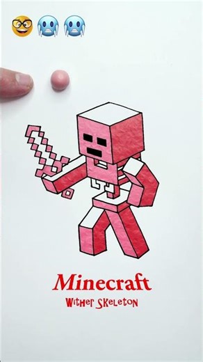 Minecraft Pink Wither Skeleton?! 😱 Rare Nether Mob Mutation!