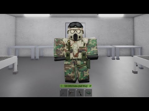 Roblox US CBRN Soldier (Gulf War) (Avatar Build)