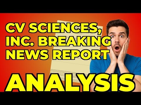 My Insight on CV Sciences' 8-K Financing Strategy