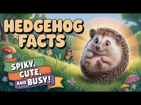 Why Do Hedgehogs Have Spikes? | Hedgehog Facts for Kids