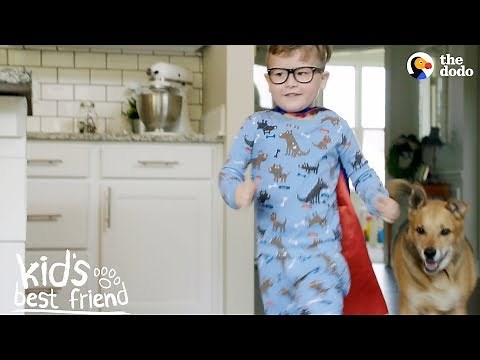 Little Boy's Best Friend In The World Is His Rescue Dog | The Dodo Kid's Best Friend