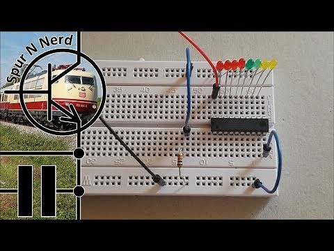 Mikrocontroller bei der Modelleisenbahn - Teil 2 - Lauflicht