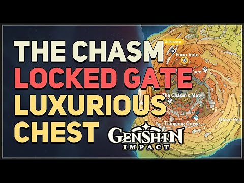The Chasm Locked Gate Luxurious Chest Genshin Impact