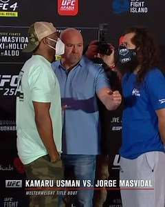 FACE 😤 OFFS! The #UFC251 face offs went down overnight. Watch them in full 👇 #UFC251 is live TOMORROW on PPV. Order yours now: https://bit.ly/300mJm3 | UFC