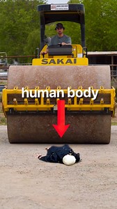 2M views · 34K reactions | Steam Roller vs Human | Tyler Blanchard | Facebook