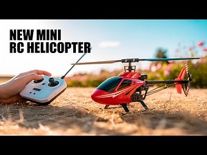 New mini Red rc helicopter unboxing and Fly 🕊️ Test #techmaker